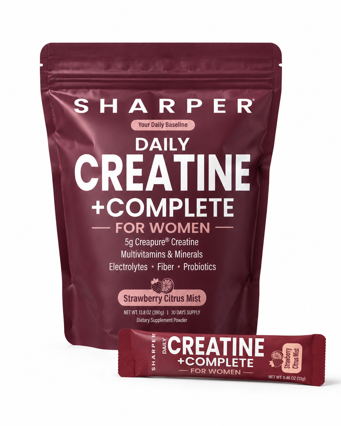 Daily Creatine +Complete for Women — 30-pack with stick